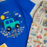 تیشرت و شلوارک بچگانه ماشین