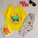 تیشرت و شلوارک بچگانه ماشین