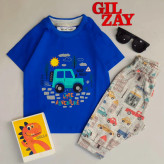 تیشرت و شلوارک بچگانه ماشین