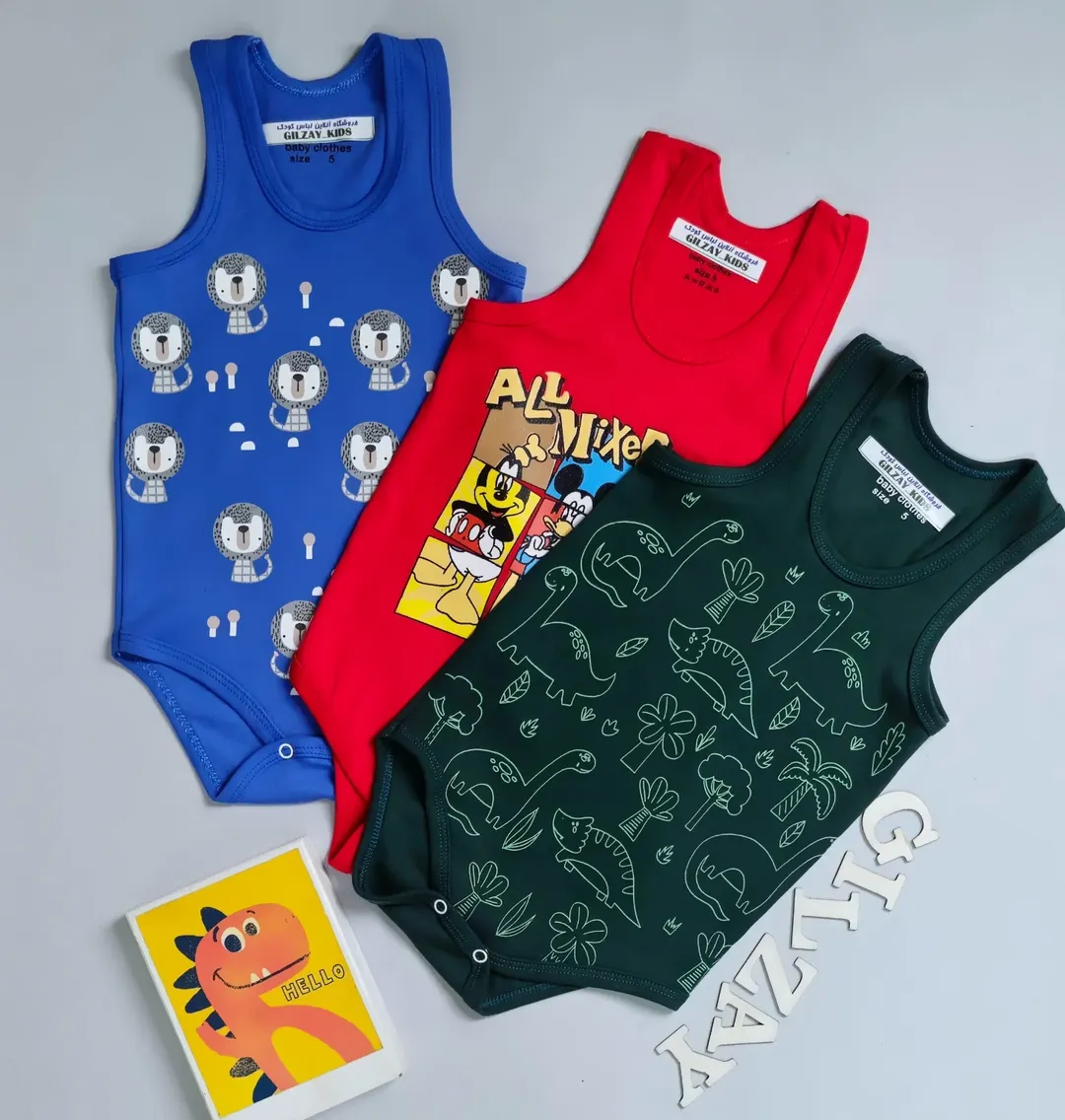 بادی رکابی بچگانه از نه ماه تا چهار سال