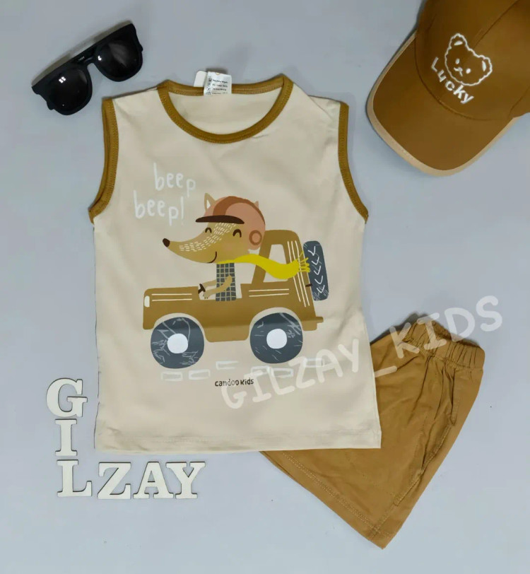 تاپ و شلوارک بچگانه موشی