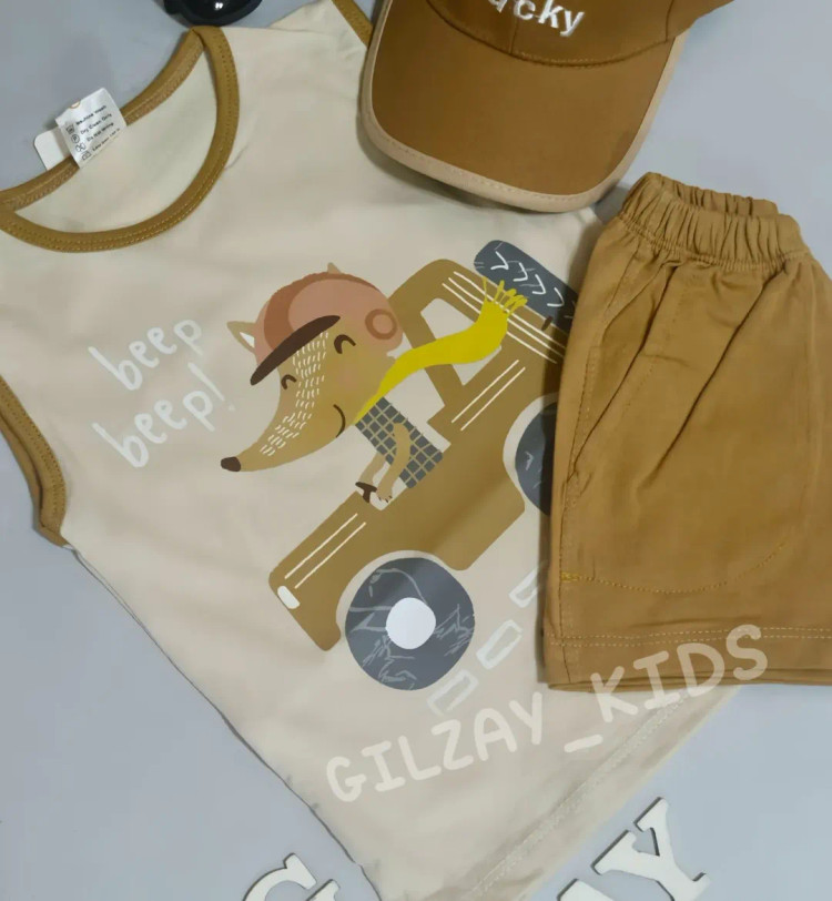 تاپ و شلوارک بچگانه موشی