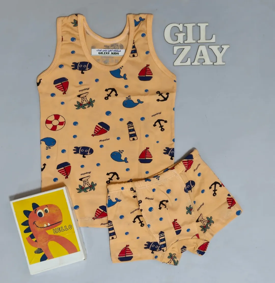 رکابی و شورت بچگانه