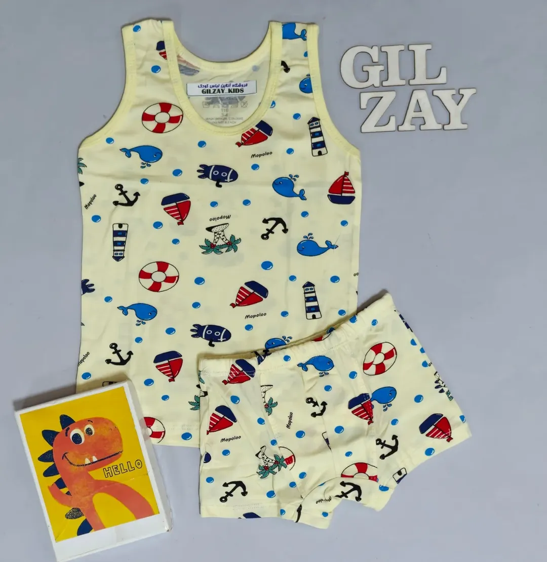 رکابی و شورت بچگانه