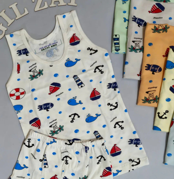 رکابی و شورت بچگانه