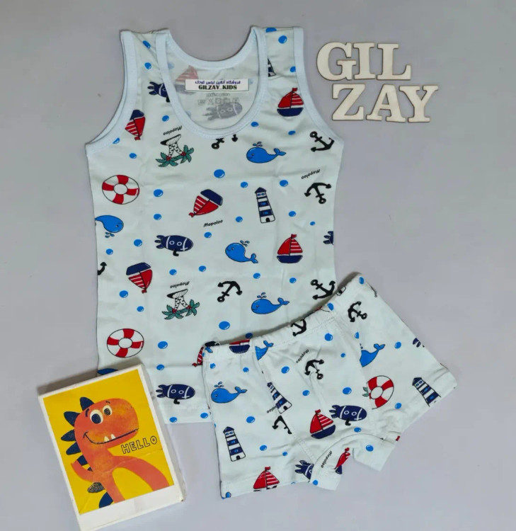 رکابی و شورت بچگانه