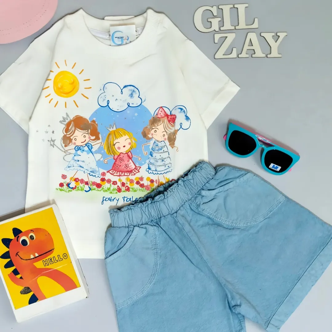 تیشرت و شلوارک دخترای مهربون