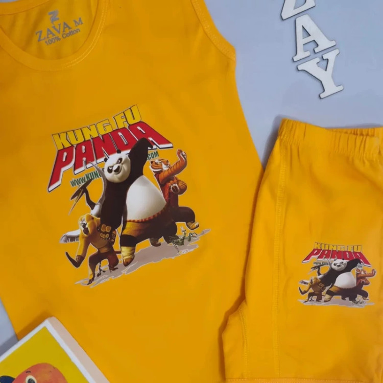 تاپ و شورت پاندا بچگانه