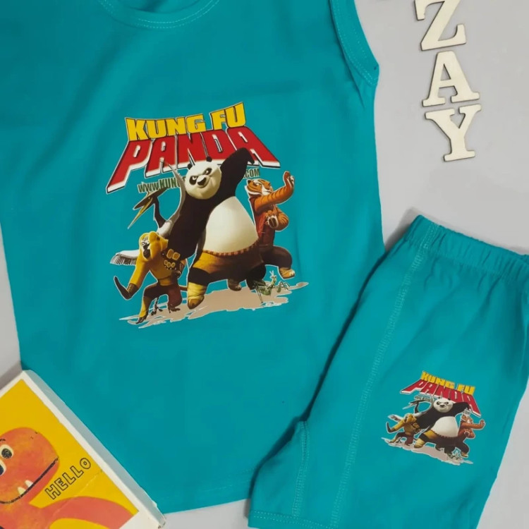تاپ و شورت پاندا بچگانه