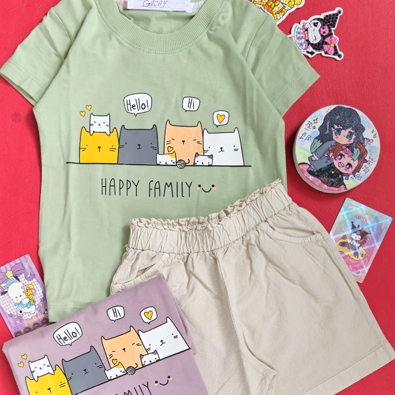 تیشرت و شلوارک دخترانه