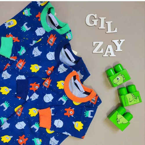 بلوز تک آستین بلند بچگانه