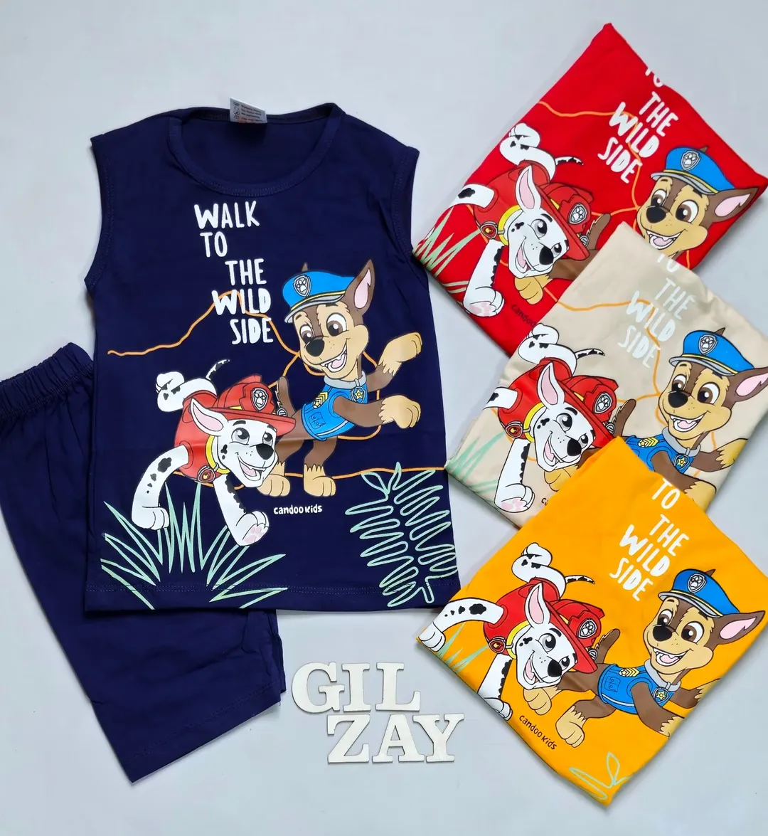 تیشرت و شلوارک بچگانه سگهای نگهبان