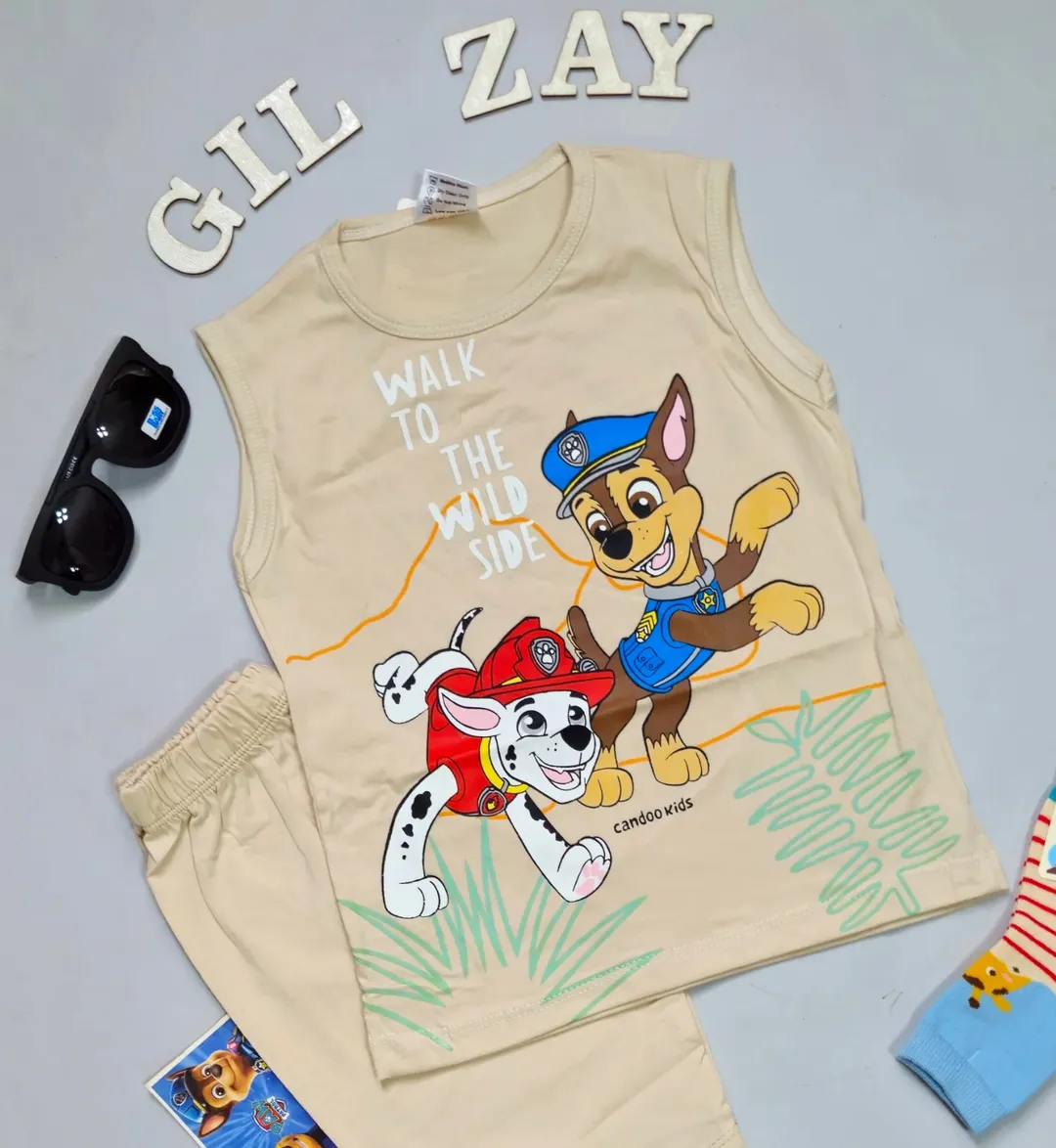 تاپ و شلوارک بچگانه سگهای نگهبان