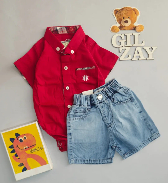 بادی قرمز بچه گانه