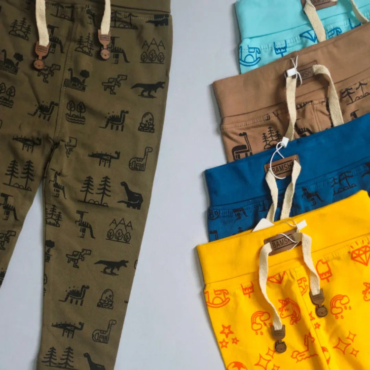 شلوار پنبه راحتی بچگانه