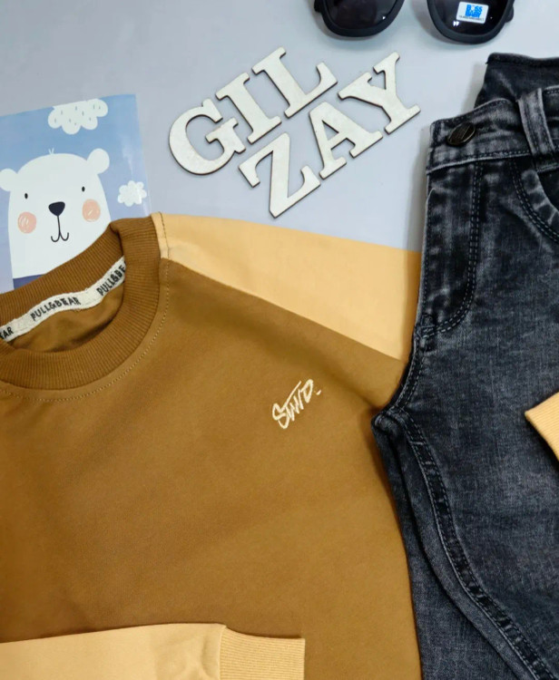 بلوز آستین بلند بچگانه