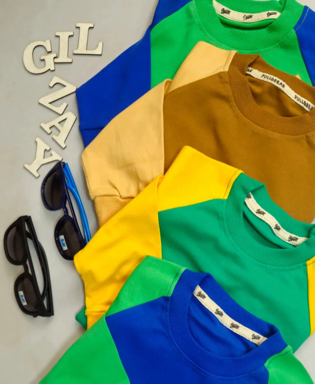 بلوز آستین بلند بچگانه