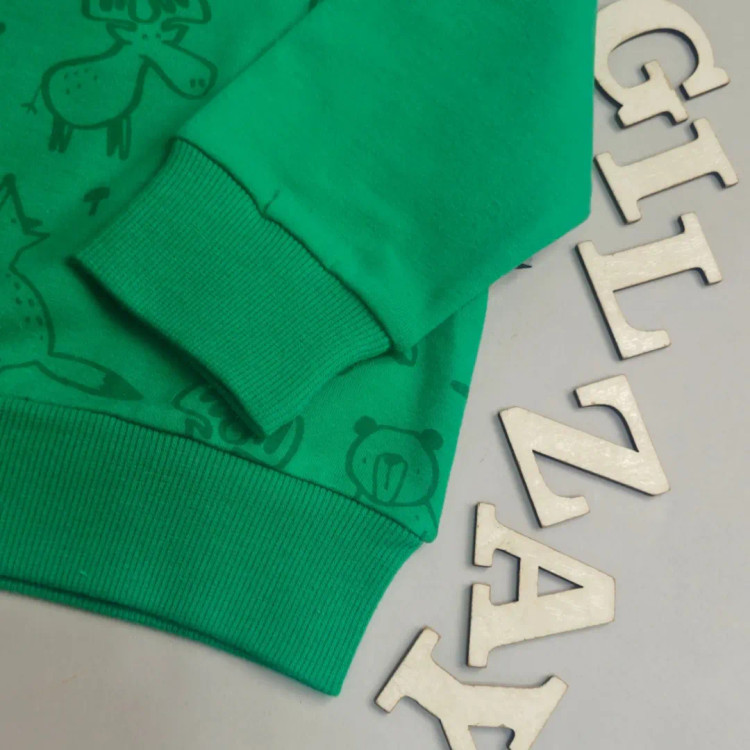 بلوز تک بچگانه طرح حیوانات جنگل