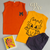 تاپ و شلوارک بچگانه شکارچی اژدها