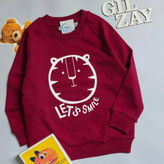 بلوز آستین بلند اسپرت بچگانه ببری