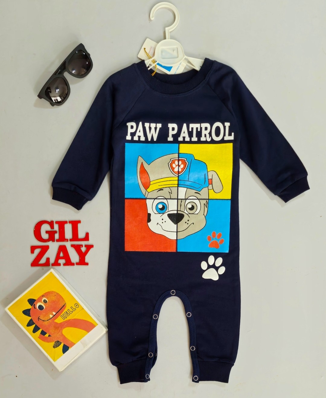 رامپر بچگانه آستین بلند سه فصل سگهای نگهبان