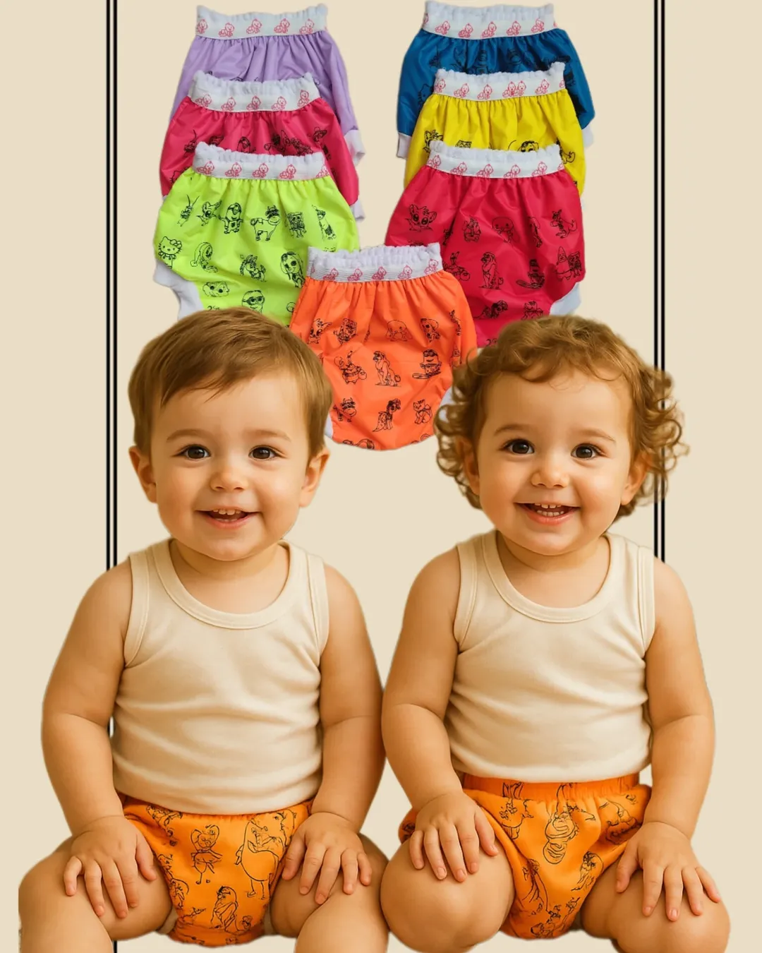 شورت آموزشی از 18 ماه تا پنج سال /بچگانه/