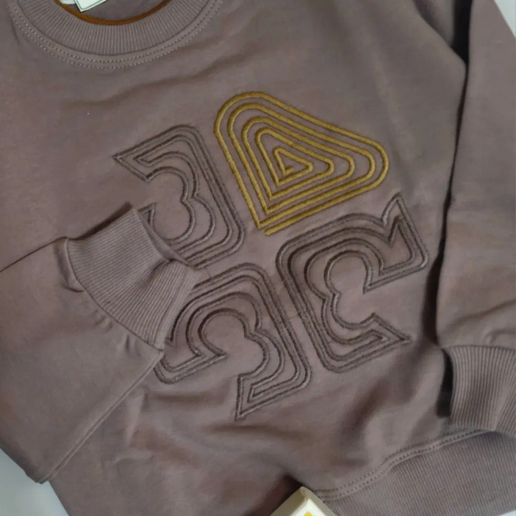 بلوز آستین بلند بچگانه/شکلاتی