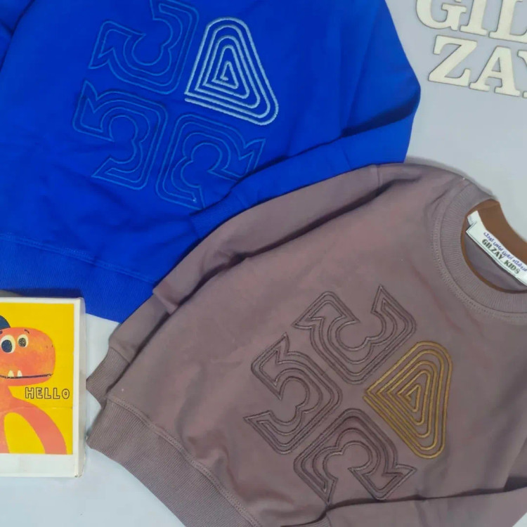 بلوز آستین بلند بچگانه