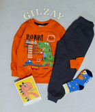 بلوز و شلوار بچگانه دایناسور سایز 40/55