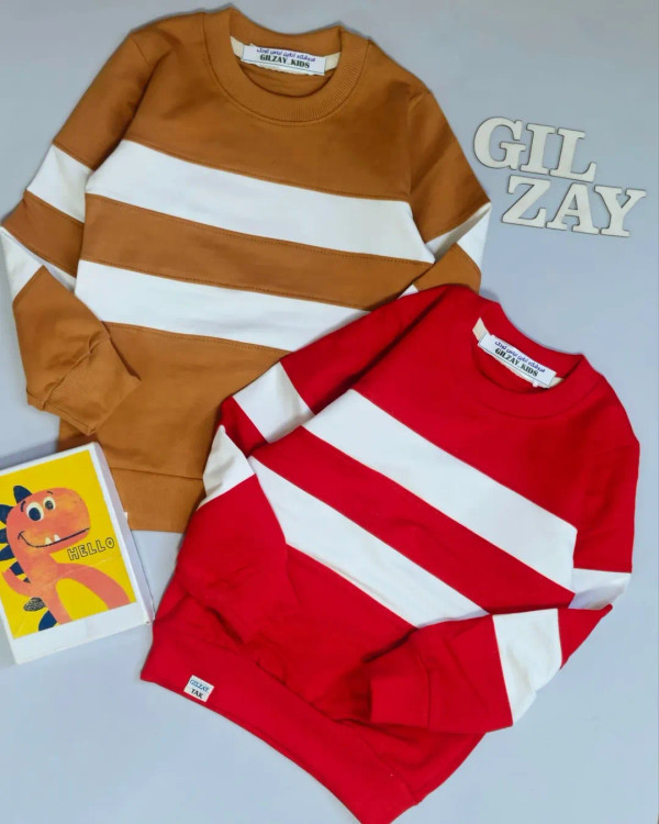 بلوز استین بلند رینگی اسپرت بچگانه