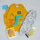 بلوز و شلوار بچگانه تمساح سایز 50