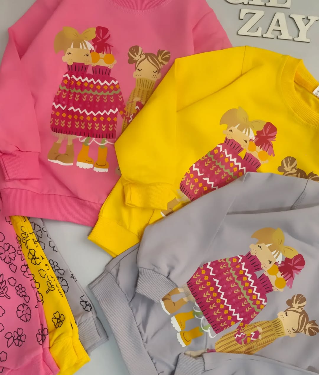 بلوز و شلوار دخترانه بچگانه 40/45