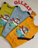 بلوز و شلوار کیفیت عالی بچگانه خرسی40/45/50