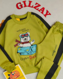 بلوز و شلوار کیفیت عالی بچگانه خرسی40/45/50