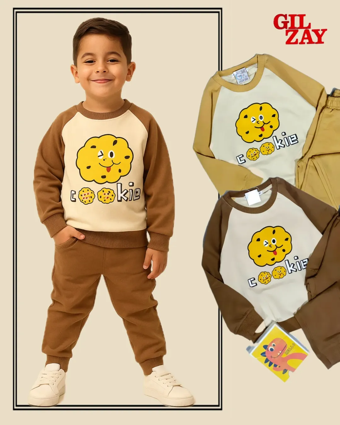 بلوز و شلوار کوکی درجه یک سایز ۴۵ بچگانه