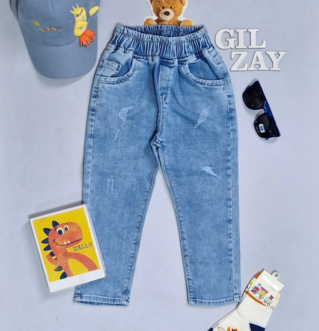 شلوار جین کیفیت درجه یک بچگانه