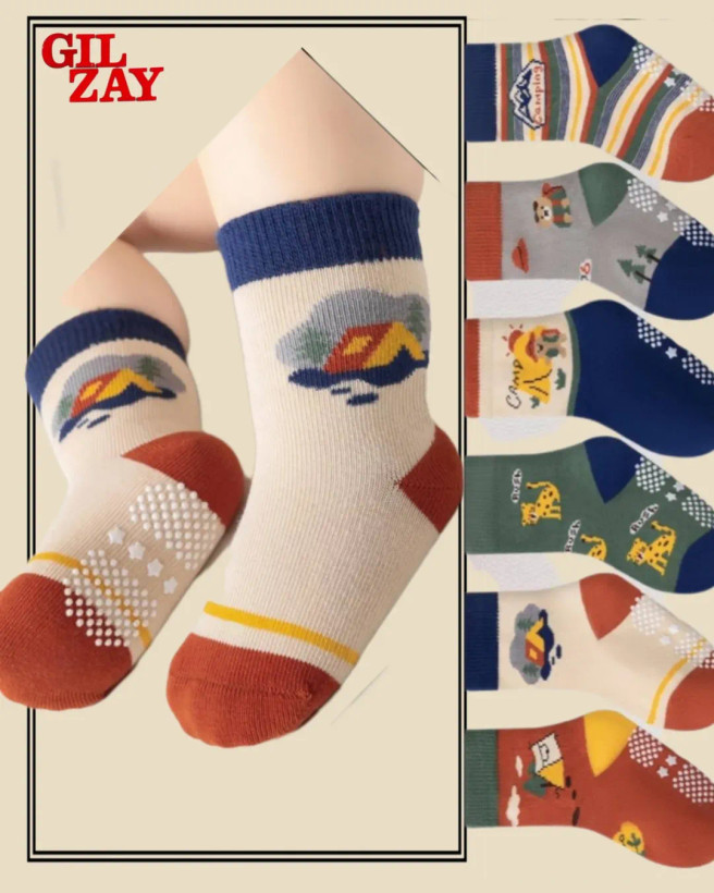 جوراب استپ دار بچگانه